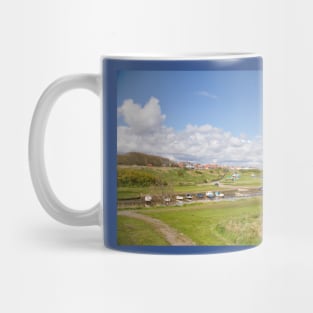 The boatyard at Seaton Sluice Mug